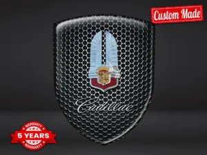 Cadillac Adesivi Vinile Logo Durevoli Multimarca Pregio ST